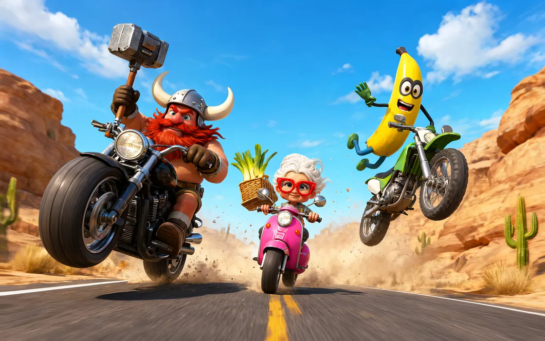 Wheelie Riot screenshot